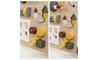 Infant Push Assistant with Blocks Interactive Infant Push Assistant with Activity Center Educational for Young Children, Infants, Nursery