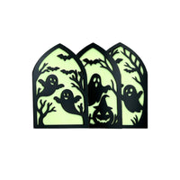 Halloween Wooden Sign Foldable Folding Tabletop Display for Bookshelf, Mantel