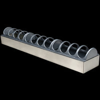 Stainless Steel Chicken Feeder Anti-Spill for Chickens, Ducks, Geese, Pigeons Automatic Poultry Feeder