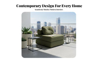 Transformable Floor Lounger Soft and Comfortable Transformable Floor Bed Lightweight Removable Cover for Young Adults