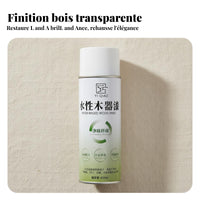 450 Ml Transparent Varnish Spray Water-Based Spray Can Clear Finish Non-Yellowing Easy Clean up for DIYers, Homeowners