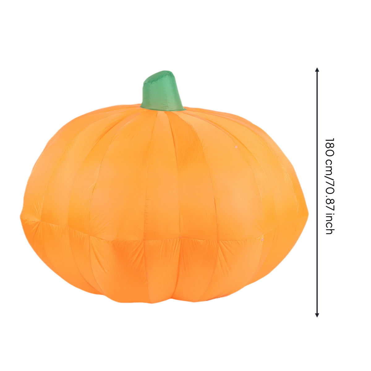 Inflatable Pumpkin Seasonal Inflatable Pumpkin Lightweight Yard Decoration for Garden, Porch