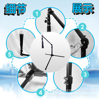 Folding Portable Baseball Batting Tee with Rubber Top, Adjustable Height