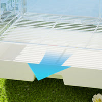 Transparent Bird Carrier Handheld Bird Carrier Easy to Clean Portable Parrot Cage for Outdoor