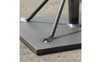 Duty Ground Tamper Laborsaving Manual Soil Rammer Rustproof Ground Compaction Tool for Foundation Work