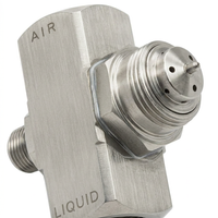 Stainless Steel Siphon Spray Nozzle, Adjustable Mist Spray Low Pressure, Misting Spray Nozzle for Hu - Image 6
