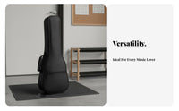 Ukulele Backpack Thick Padding Padded Ukulele Backpack 4-String Guitar Bag Adjustable Straps Musical Instrument Accessory