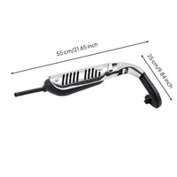 Chrome Motorcycle Exhaust Muffler Safeguarding Muffler with Heat Guard Temperature Resistant Motorcycle Exhaust Heat Guard Replacement for Riders
