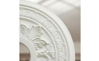 Ornate Ceiling Medallion Easy to Install Rosette Ceiling Plate for Living Room