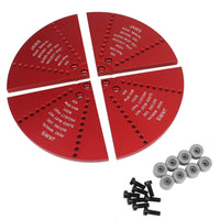 Versatile Work Holding Aluminum Bowl Turning Grippers Precise Closing Bowl Reversing Grippers Removes Chuck Marks Cole Jaw Set Adjustable for Woodturners