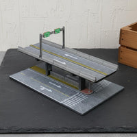 1:64 Scale Elevated Bridge Scene Original Design for Room Decoration, Hobbyists