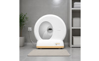 Enclosed Self-Cleaning Cat Litter Box Washable Automatic Cat Litter Box Hygienic Sealed for Cats, Indoor, Apartments