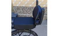 Extra Soft Rear Bike Seat with Backrest Easy Installation Padded Child Bike Seat Safety Armrest Cycle Passenger Saddle Footrests for Children
