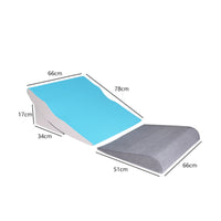 Wedge Cushion with Leg Support Pillow Supportive Incline Pillow Elevated