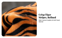 Full-Body Tiger Costume Hooded Tiger Onesie Cozy Animal Costume Lightweight for Stage Performances