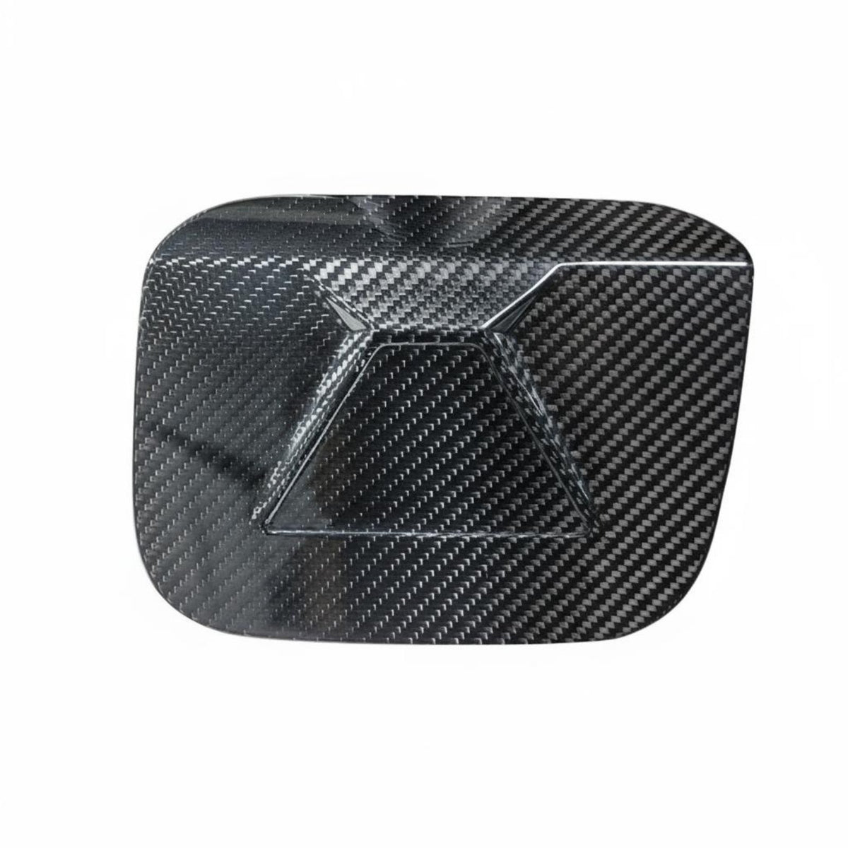 Precision Fit Carbon Fiber Fuel Lid Sticker 3K Twill Weave Carbon Fiber Gas Cap Cover High Gloss Finish Fuel Reservoir Door Protector Resistant for Lexus Owners, Auto Detailing