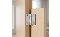 Stainless Steel Butt Hinge Polished Hinge with Screws Hardware Rustproof for DIYers, Builders, Boat Owners, Cabinets, Boats, RVs