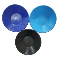Heavy Duty Gold Washing Pan, Classifier Washing Sieve Tray, Panning Washing Sieveing Use, Wear Resistant Gold Sifting Pan