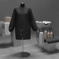 Waterproof Technician Cape Lightweight Hair Stylist Work Gown Neck zip Barber Apron for Barbers