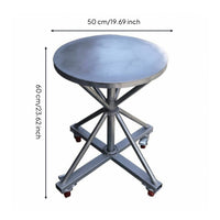 Rotating Spray Workstation Paint Stand Wheels Work Station for Hobbyists