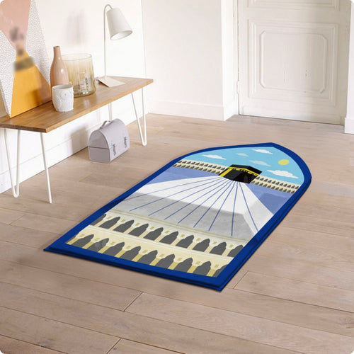Padded Prayer Rug Soft Thick Prayer Rug Luxury for Muslims