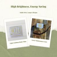 High-brightness outdoor SMD LED chip