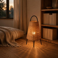Lantern Floor Lamp Three-Legged Home Lighting Warm Light