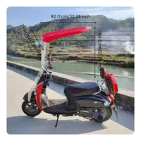 Electric Scooter Rain Cover, Waterproof Sun Shield, Sunblock Protection, sturdyDuty Windshield Cover, Universal Fit, Easy Installation