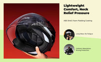 3/4 Open Face Motorcycle Helmet