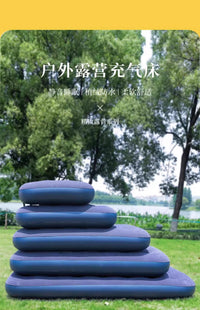 德国气垫床单人充气床垫双人家用加厚懒人户外露营折叠便携充气床