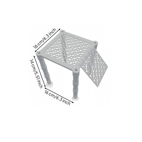 Turtle Basking Platform Easy to Clean Non-Slip Ramp Turtle Dock Safe Edges