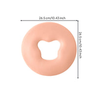 Ultra-Thin Silicone Face Pillow Pad Smooth Molded Massage Bed Face Pad Easy to Clean Beauty Tool Alcohol Wipeable