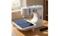 Extension Table Overlock Sewing Machine Foot Pedal Free Arm Sewing Machine Electric Craft Tool