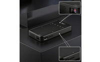 Compact Display Device with Touch Controls Portable Pocket Display Device Minimalist Slim for Bedroom