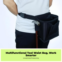 Heavy-Duty Tool Belt, Multi-Pocket Utility Pouch
