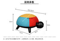 北欧个性儿童凳乌龟沙发凳客厅动物矮凳幼儿园卡通凳设计师儿童椅