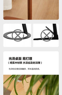 实木沙发边几家用客厅小型茶几阳台边柜小桌子角几床头迷你置物架