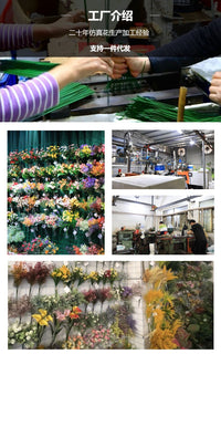 跨境供应新品春季白花环仿真花壁挂尤加利叶家居装饰门墙绿植壁饰