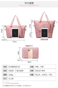 Large Capacity Foldable Travel Duffel Bag