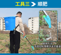 Manual Fertilizer Applicator Tool for Corn, Manganese Steel Shovel