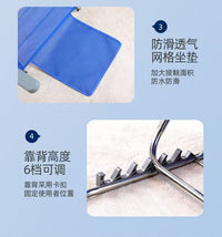High Carbon Steel Bed Backrest with Oxford Fabric for Single Bed