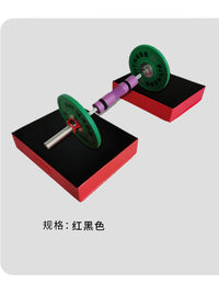 Barbell Shock Absorbing Mat - PVC Gym Dumbbell Buffer Pad for Noise Reduction