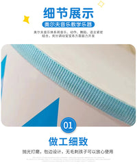 Wooden Hand Drum with Adjustable Belt for Early Childhood Education