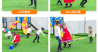 Elastic Rainbow Rope for Company Team Building and Beach Tug-of-War