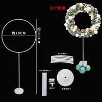 DIY Desktop Arch for Romantic Table Decoration