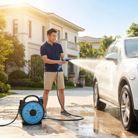 Garden Watering Gun with Hose for Flower Watering, Car Washing, and Floor Cleaning