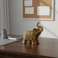 Vintage Elephant Ornament Retro Design House Decoration for Entryway
