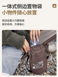牧高笛户外露营防侧翻双人吊床精致野餐超轻单人休闲秋千YY