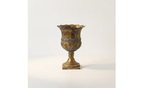 Pedestal Vase Tall Vase with Rim Rustic for Entryway, Living Room