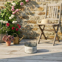 Vintage Design Birdcage Flower Pot Climbing Frame Flower Pot Holder Indoor Outdoor Use Garden Decor